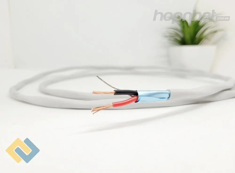 Dây cáp điều khiển 2x1.5 chống nhiễu