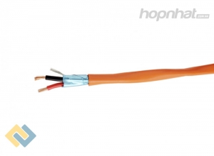 Cáp điều khiển chống nhiễu chậm cháy 2x1.5 SAHAKO