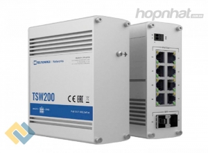 Switch công nghiệp POE 8 port 10/100/1000Mbps TSW200