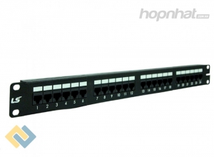 Patch panel 24port Cat5e LS