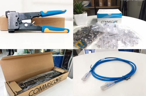 Tổng hợp các phụ kiện mạng cáp đồng chính hãng Commscope