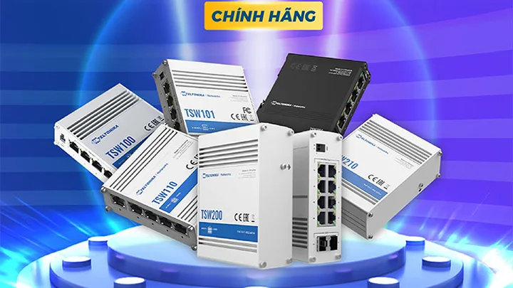 Switch poe dùng để làm gì? Báo giá thiết bị chuyển mạch Teltonika