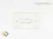 Ảnh thu nhỏ Mặt mạng 2 cổng, mặt mạng đôi Panduit NK2FIWY