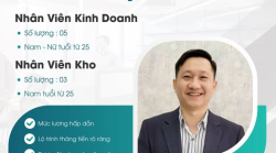 THÔNG BÁO TUYỂN DỤNG NHÂN VIÊN KINH DOANH