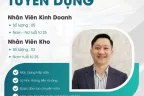 THÔNG BÁO TUYỂN DỤNG NHÂN VIÊN KINH DOANH