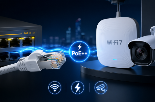 Tư vấn chọn cáp mạng cấp nguồn PoE++ ổn định cho Wi-Fi 7 và Camera IP