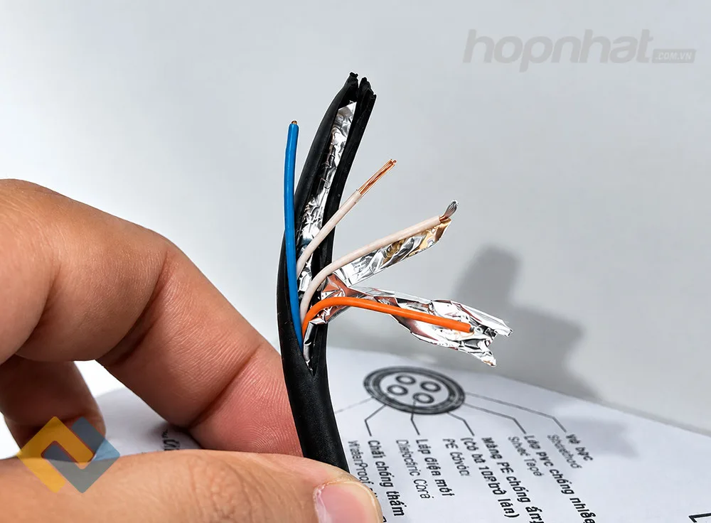 cáp điện thoại 2 đôi sino giá tốt