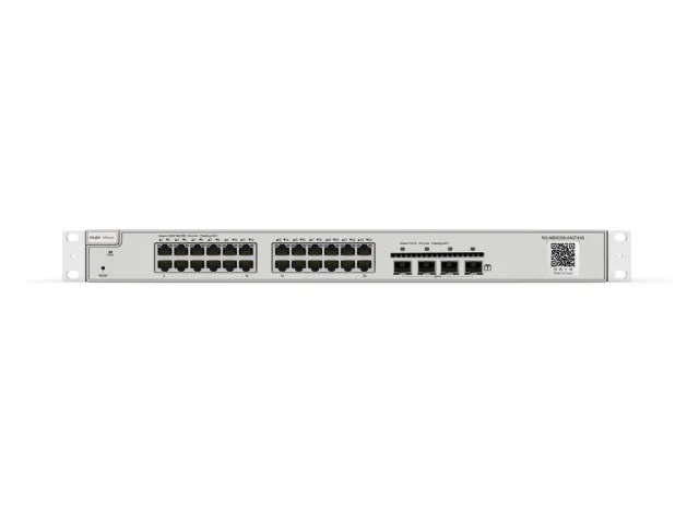 Switch Ruijie RG-NBS5200-24GT4XS Layer 3, 24 cổng Gigabit, 4 SFP+