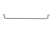 Ảnh thu nhỏ Thanh đỡ cáp Panduit SRB19BLY bằng thép màu đen, ảnh hãng chụp chính diện
