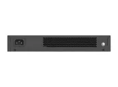 Ảnh thu nhỏ Mặt sau switch RG-ES116G-L có ổ cấp nguồn AC và vít tiếp đất