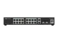 Switch Ruijie RG-ES220GS-P 16 cổng PoE+ Gigabit, 2 cổng Gigabit, 2 cổng SFP