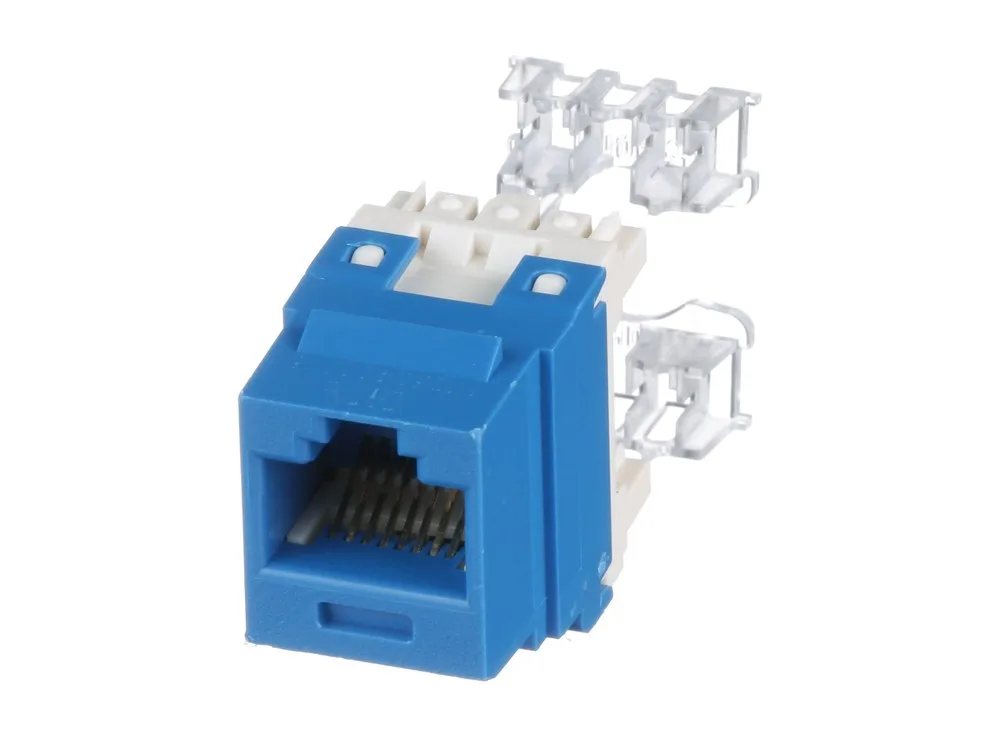 Nhân keystone Cat6 NetKey NK688MBU, ảnh sản phẩm do Panduit công bố