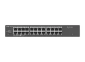 Ảnh thu nhỏ Mặt trước switch Ruijie RG-ES124G-L với 24 cổng RJ45 10/100/1000 Mbps