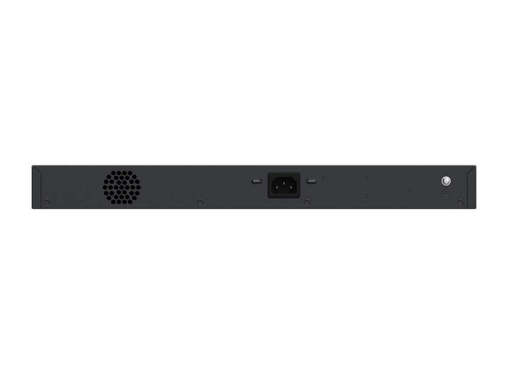 Mặt sau RG-ES228GS-P, ảnh Ruijie công bố
