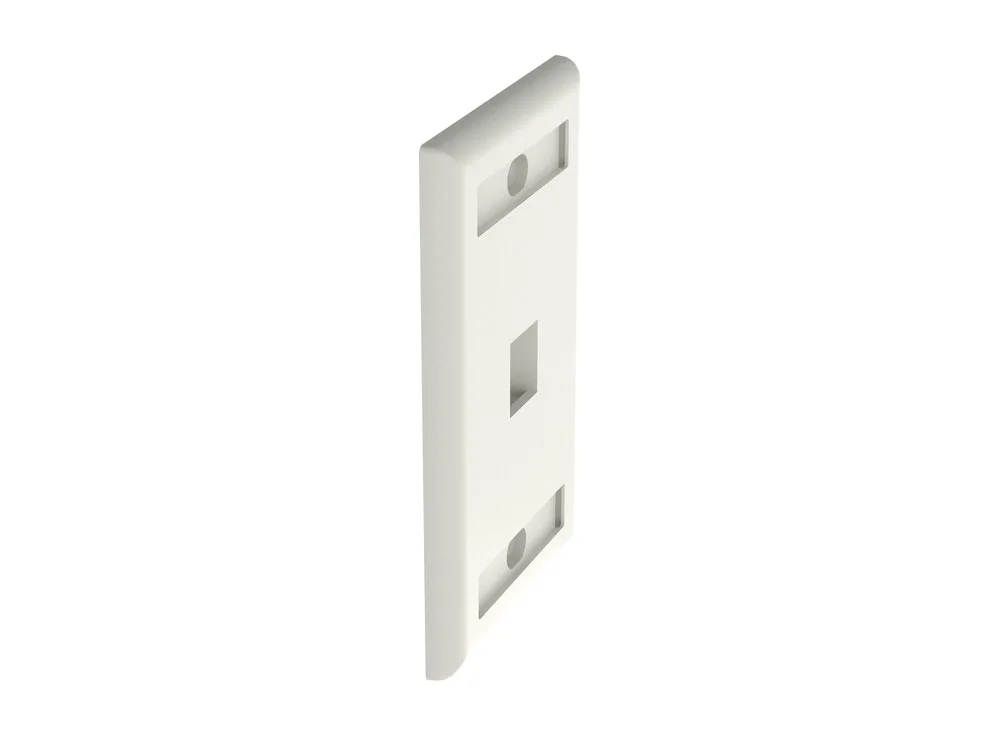 NK1FIWY nhìn từ cạnh trái, mặt mạng NetKey Classic một cổng