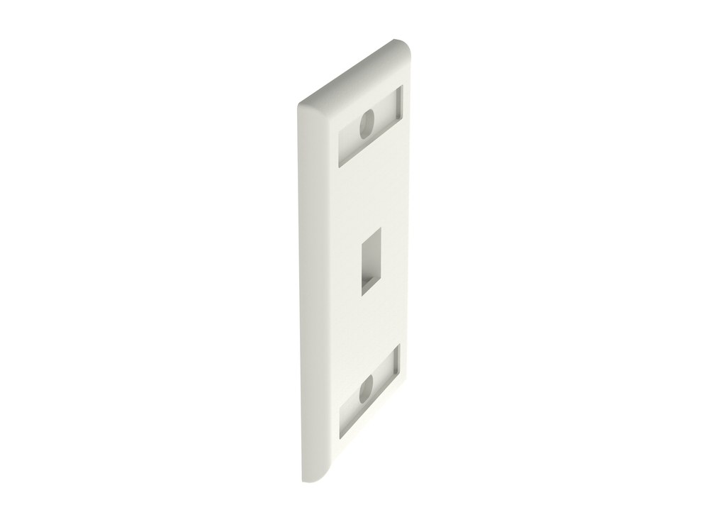 NK1FIWY nhìn từ cạnh trái, mặt mạng NetKey Classic một cổng