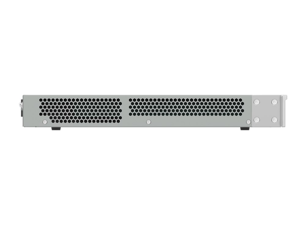 Cạnh bên switch RG-NBS5200-48GT4XS-UP với các khe thông gió, ảnh hãng