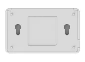 Ảnh thu nhỏ Mặt đáy switch RG-ES05F với hai lỗ treo tường