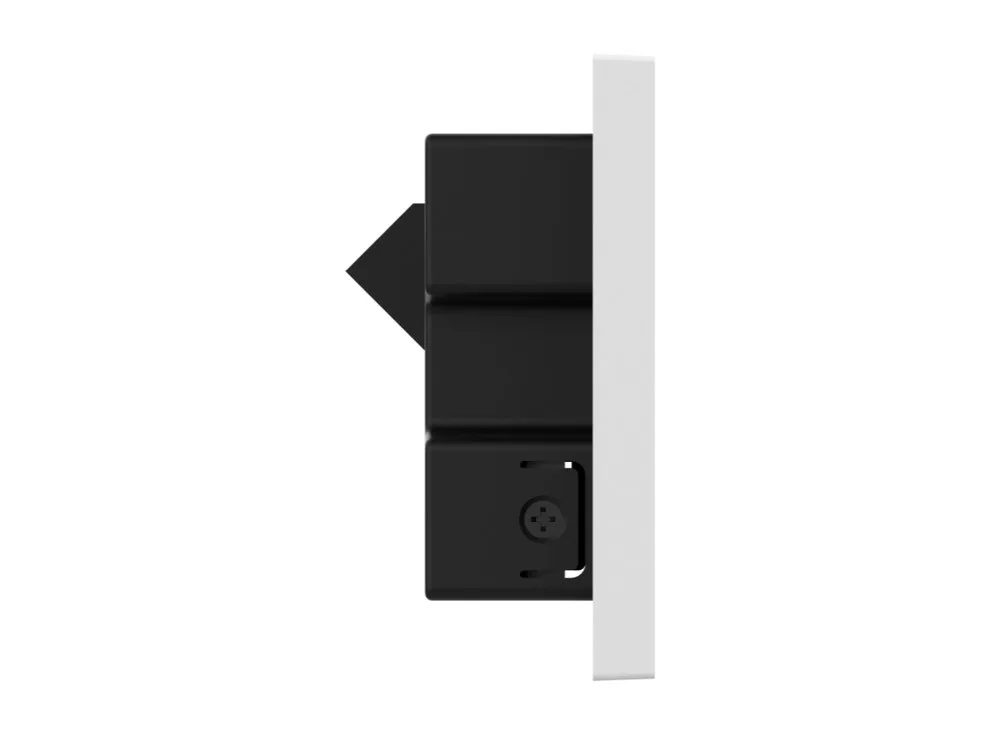 Ảnh cạnh bên RG-RAP1201; datasheet ghi kích thước 86 × 42,4 × 86 mm