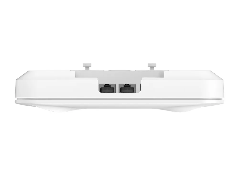 Cạnh RG-RAP2260 nhìn thẳng vào hai cổng mạng của máy