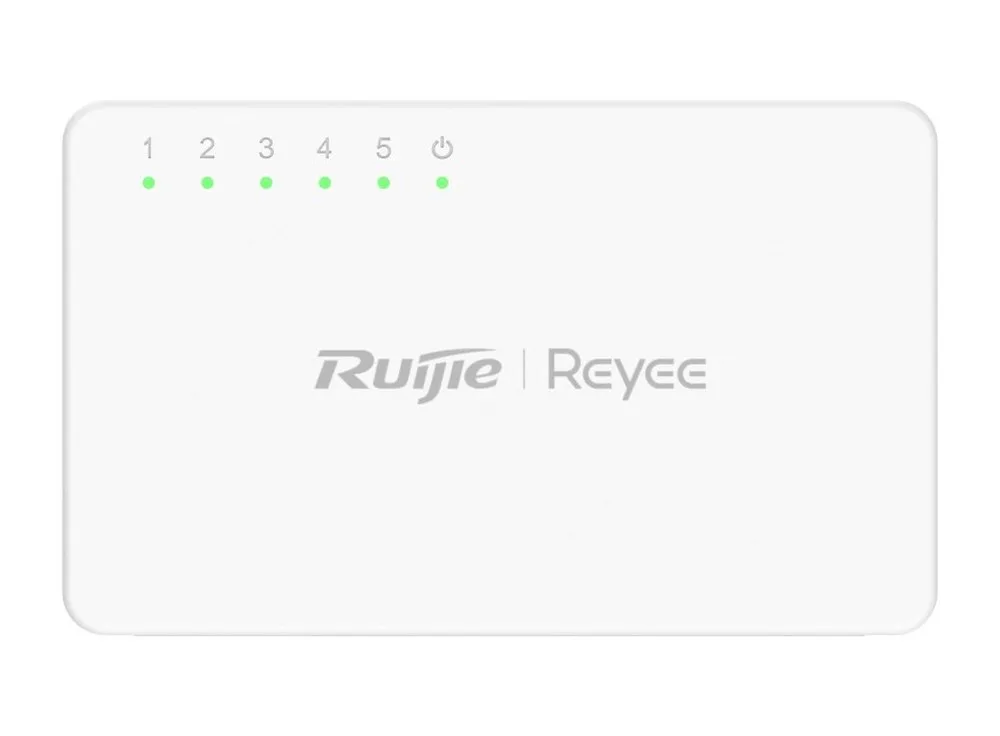 RG-ES05G-L nhìn từ trên xuống, ảnh hãng Ruijie Reyee