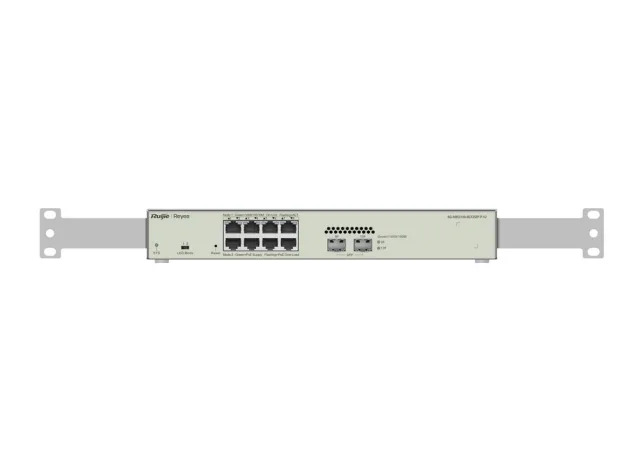Switch Ruijie RG-NBS3100-8GT2SFP-P-V2 8 cổng PoE+ Gigabit, 2 cổng SFP