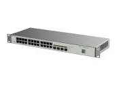 Ảnh thu nhỏ RG-NBS3100-24GT4SFP-V2 nhìn nghiêng, dãy 24 cổng RJ45 và 4 cổng SFP