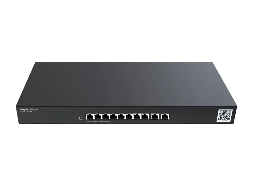 RG-EG310GH-E nhìn từ phía trên mặt trước, ảnh hãng Ruijie