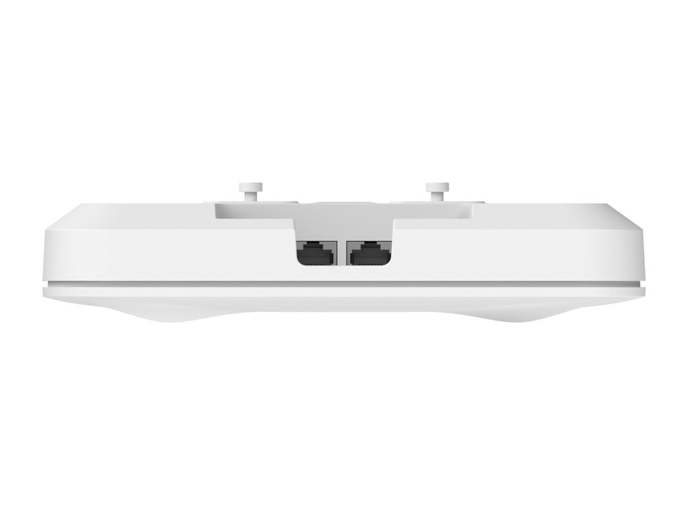 Cạnh RG-RAP2260(E) nhìn thẳng vào khu hai cổng mạng của máy