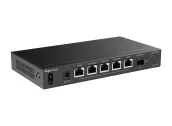 Ảnh thu nhỏ RG-EG406XS nhìn chéo từ bên trái, router 2,5G dòng EG400 của Reyee