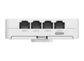 Ảnh thu nhỏ Cạnh RG-RAP72-Wall chụp thẳng; datasheet ghi máy có 4 cổng Gigabit và 1 cổng PoE Out
