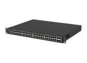Ảnh thu nhỏ RG-NBS3100-48GT4SFP-P nhìn chéo từ bên trái, 48 cổng PoE+ và 4 cổng SFP
