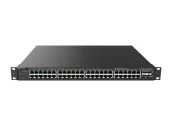 Ảnh thu nhỏ Switch PoE 52 cổng Reyee RG-NBS3100-48GT4SFP-P nhìn từ phía trước, phía trên
