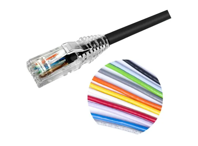 Dây nhảy mạng Cat5e Commscope 7ft (2,13 m) CO155D2-XXF007
