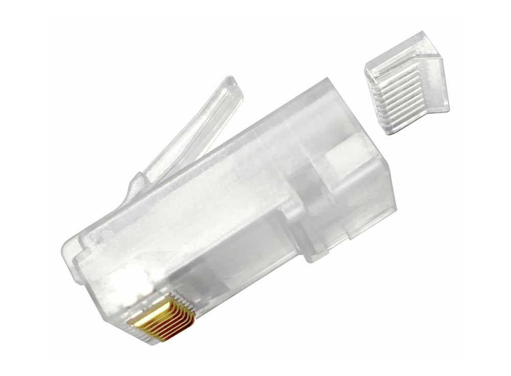 Đầu cắm RJ45 Cat6A/6 không chống nhiễu MP-6AU-Plug-A-1 lắp trên dây NPC