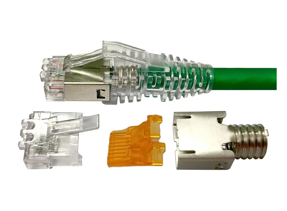 Bộ đầu cắm Cat6A chống nhiễu MP-6AS-B-1 của dây NPC6ASZDB