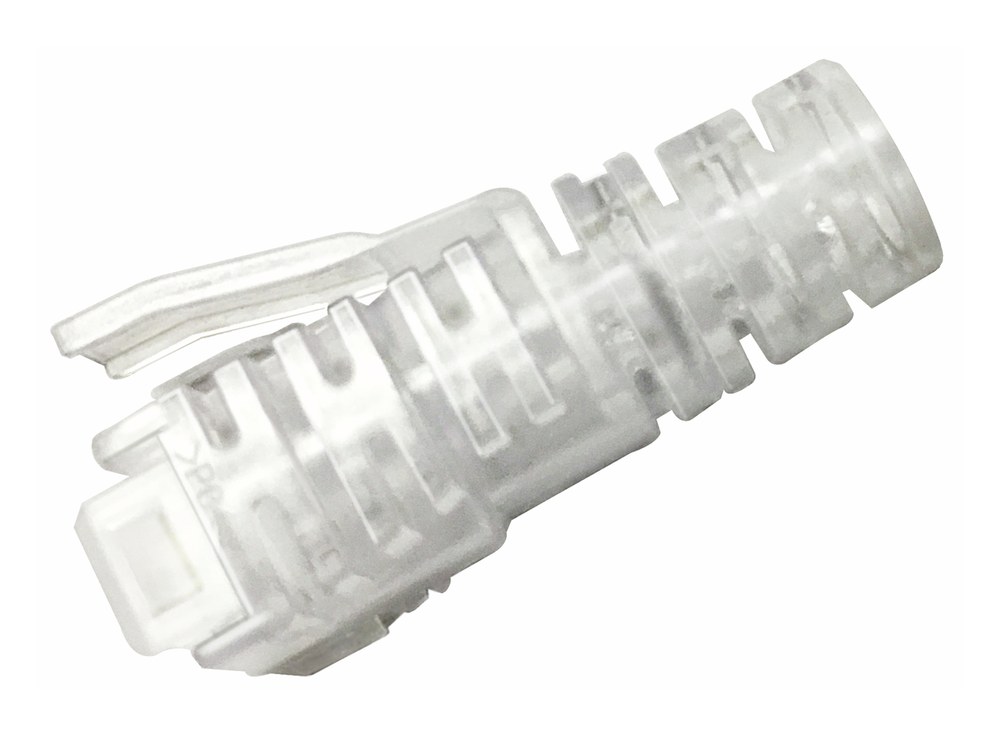 Boot MP-Boot-S/SL-AB trong suốt của đầu cắm chống nhiễu, lắp được kẹp màu