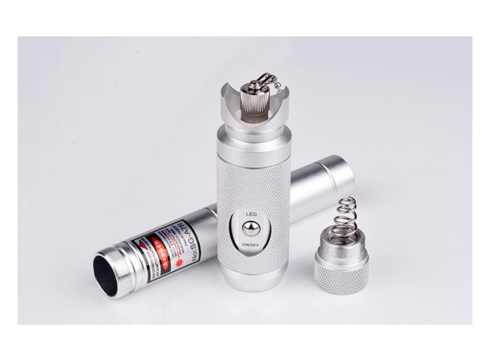 Nắp và thân bút soi quang KCO-VFL làm bằng hợp kim nhôm, ảnh của hãng