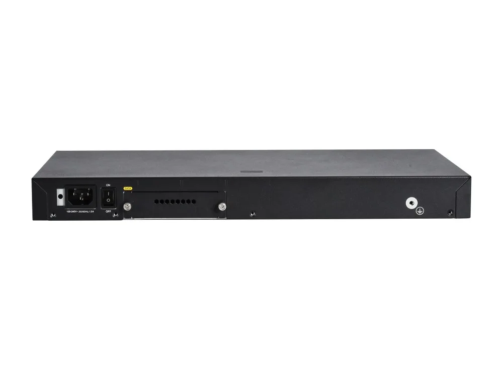 Mặt sau RG-NBR6215-E, router dòng NBR6000, ảnh hãng Ruijie