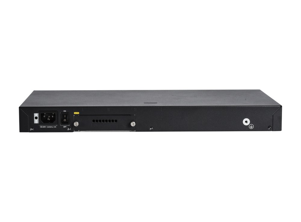 Mặt sau RG-NBR6215-E, router dòng NBR6000, ảnh hãng Ruijie