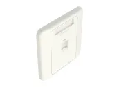 Ảnh thu nhỏ Mặt NetKey 86x86 một cổng NKFPL86F1SAW nhìn nghiêng