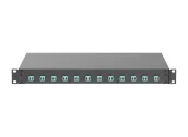 Ảnh thu nhỏ Hộp phối quang Panduit FD1W12AQDLCZ 1U, 12 adapter LC duplex đa mode, ảnh hãng