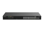 Ảnh thu nhỏ Switch PoE Ruijie RG-ES118FGS-LP 16 cổng gắn rack