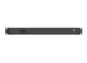 Ảnh thu nhỏ Mặt sau RG-ES118GS-P-L với đầu cắm nguồn AC, chỗ kẹp dây nguồn và cọc tiếp đất