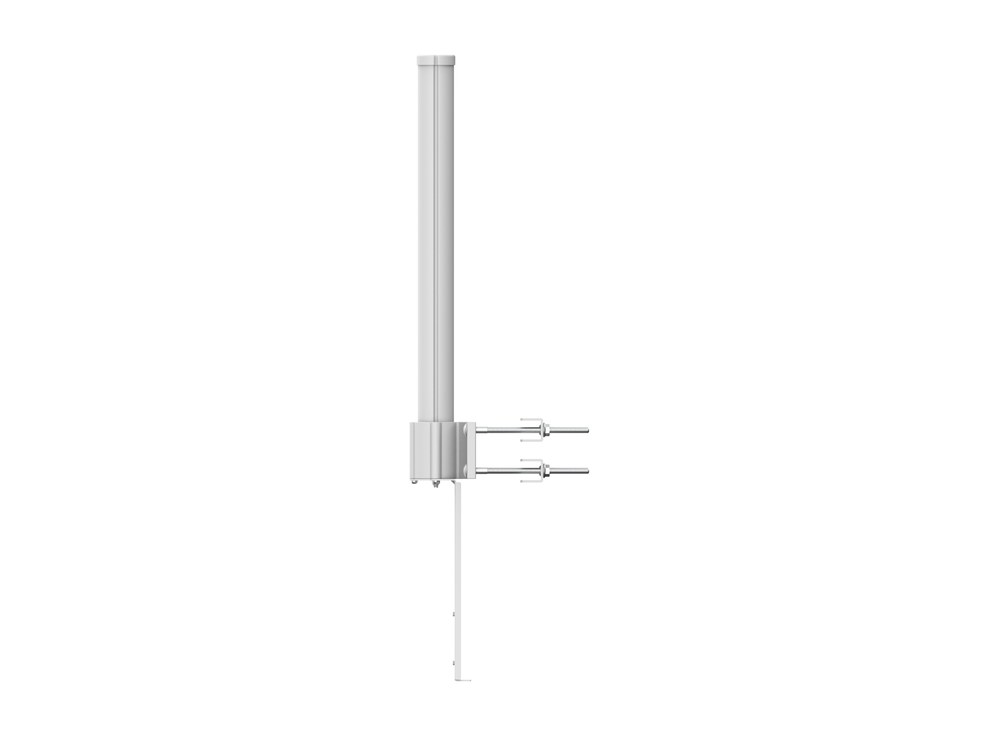 Cạnh RG-ANT13-360 với giá lắp cột, thân ăng-ten dài 769 mm theo datasheet