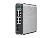 Ảnh thu nhỏ Switch công nghiệp Ruijie RG-NIS2100-8GT2SFP-HP nhìn chéo phía trước, ảnh hãng