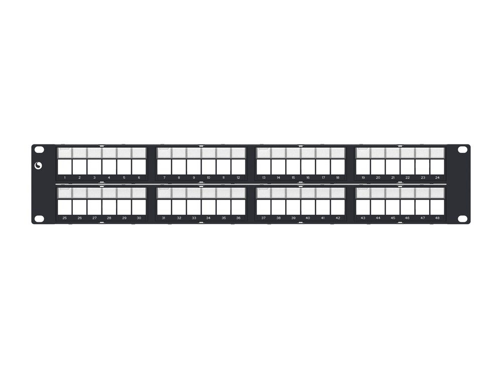 Mặt trước patch panel 48 cổng Commscope 760237047