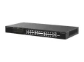 Switch Ruijie RG-ES126FGS-LP 24 cổng PoE+ 10/100 Mbps, 1 cổng Gigabit, 1 cổng combo