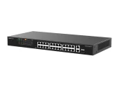 Ảnh thu nhỏ Switch PoE Ruijie RG-ES126FGS-LP 24 cổng gắn rack
