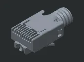 Ảnh thu nhỏ Mô hình 3D hạt mạng MP-6S-B Commscope